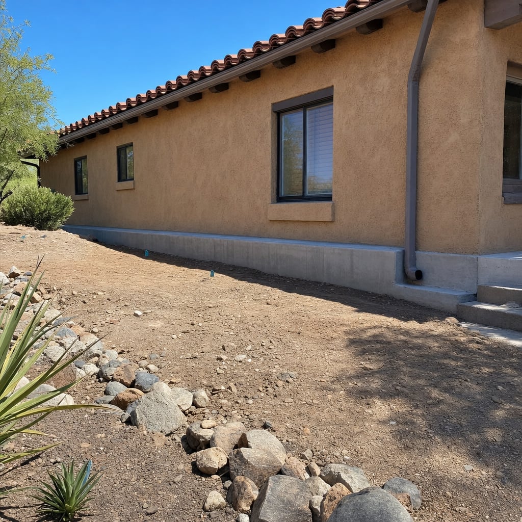 concrete foundation repair project in Bakersfield