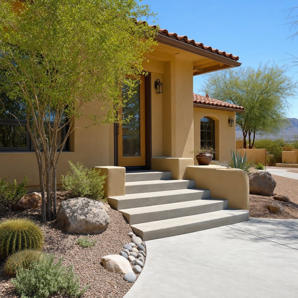 concrete steps project in Fremont