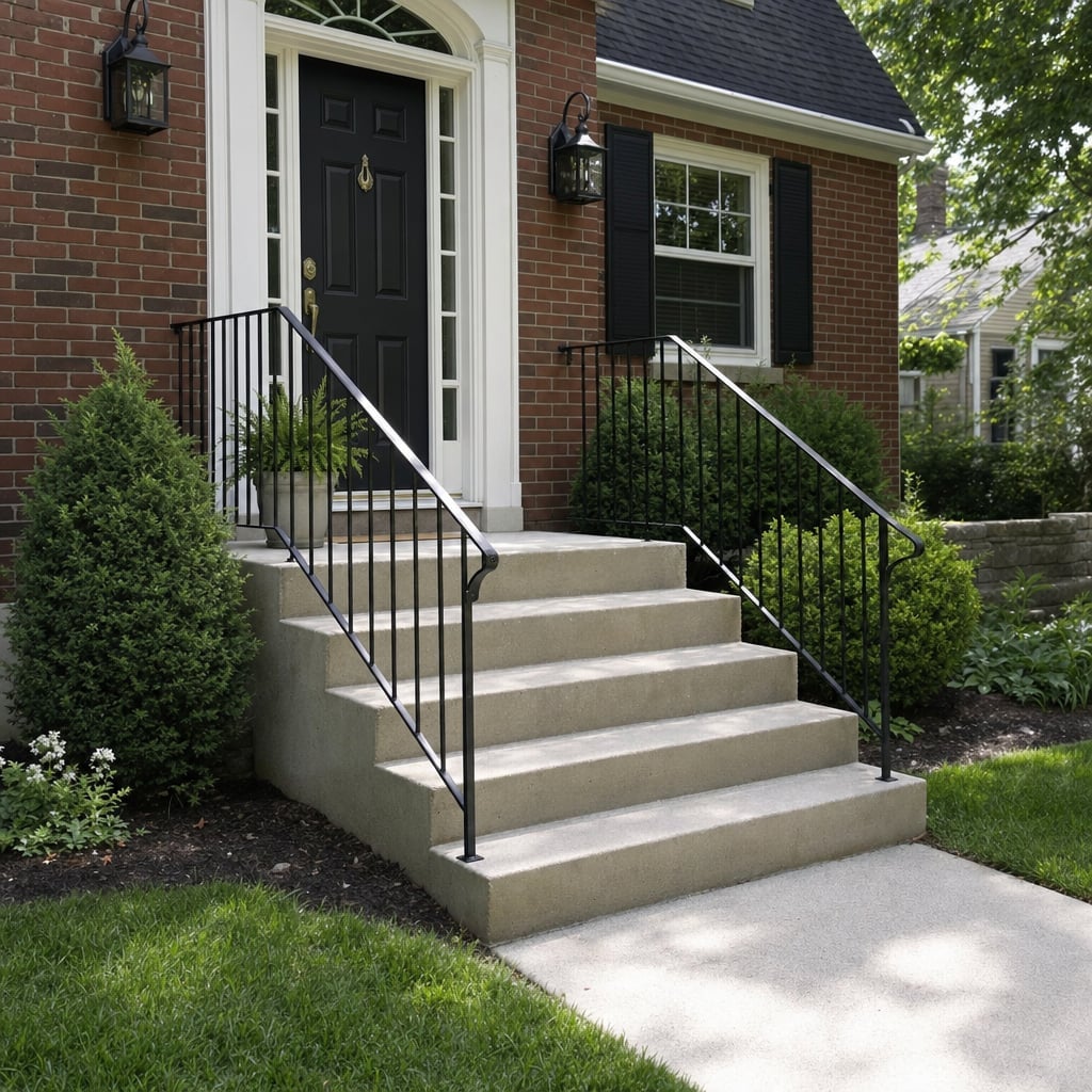 concrete steps project in Washington