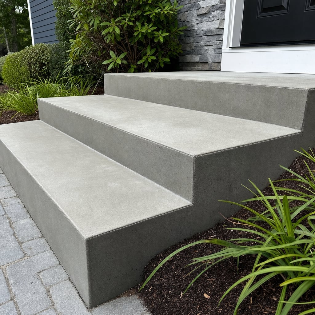 concrete steps project in Washington