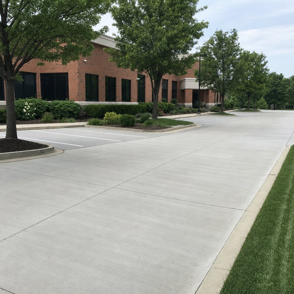 Parking Lot Concrete