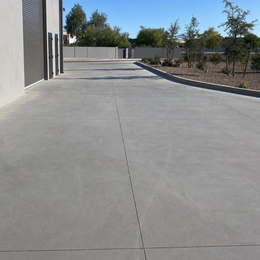 industrial concrete floor project in Westminster