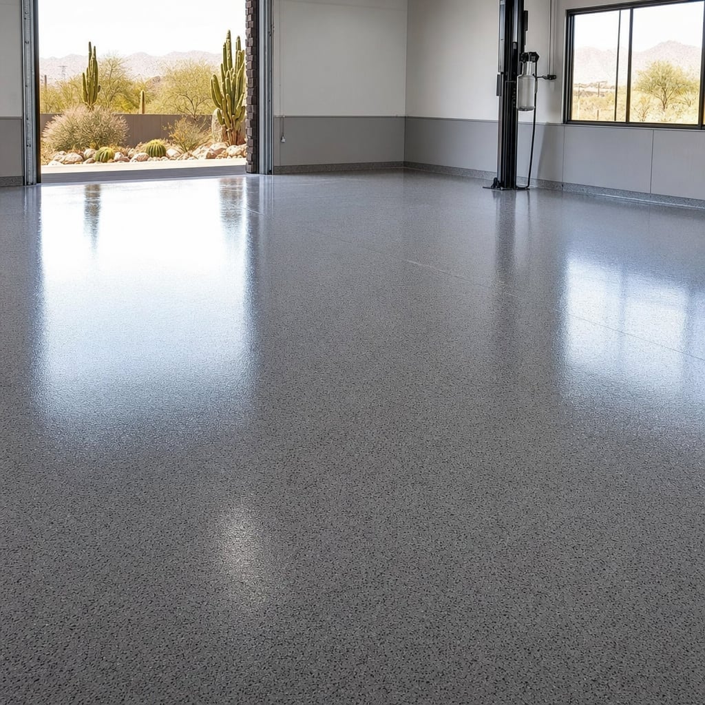 Auto Shop Epoxy Flooring Installation & Repair