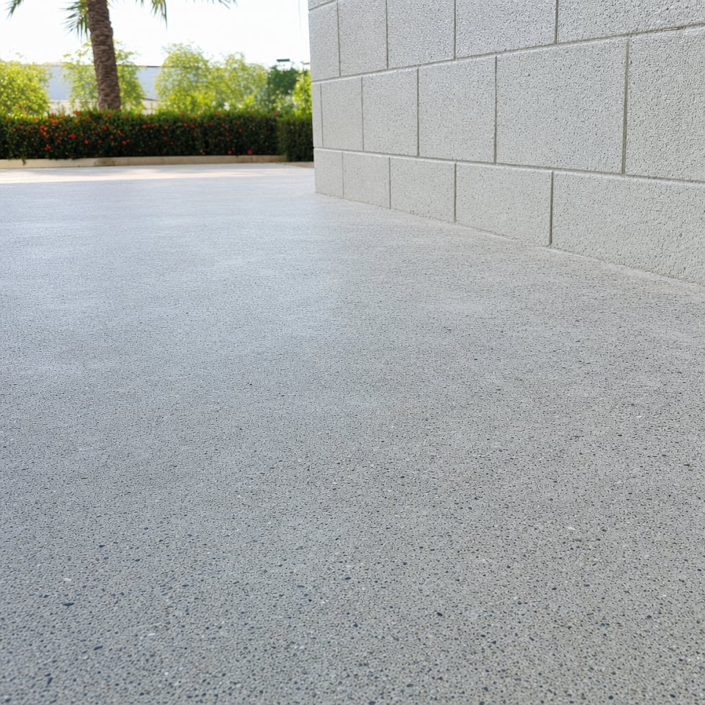 epoxy floor prep project in Cape Coral