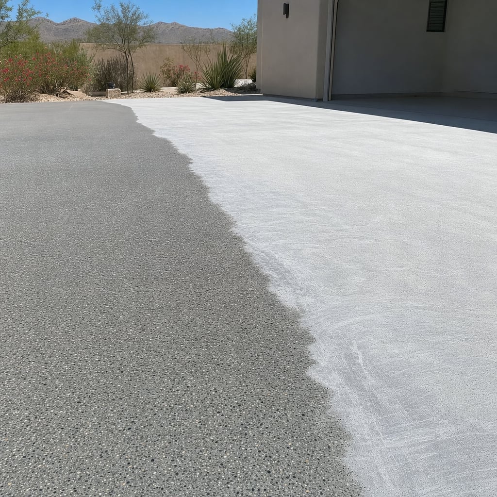 epoxy floor prep project in Sacramento