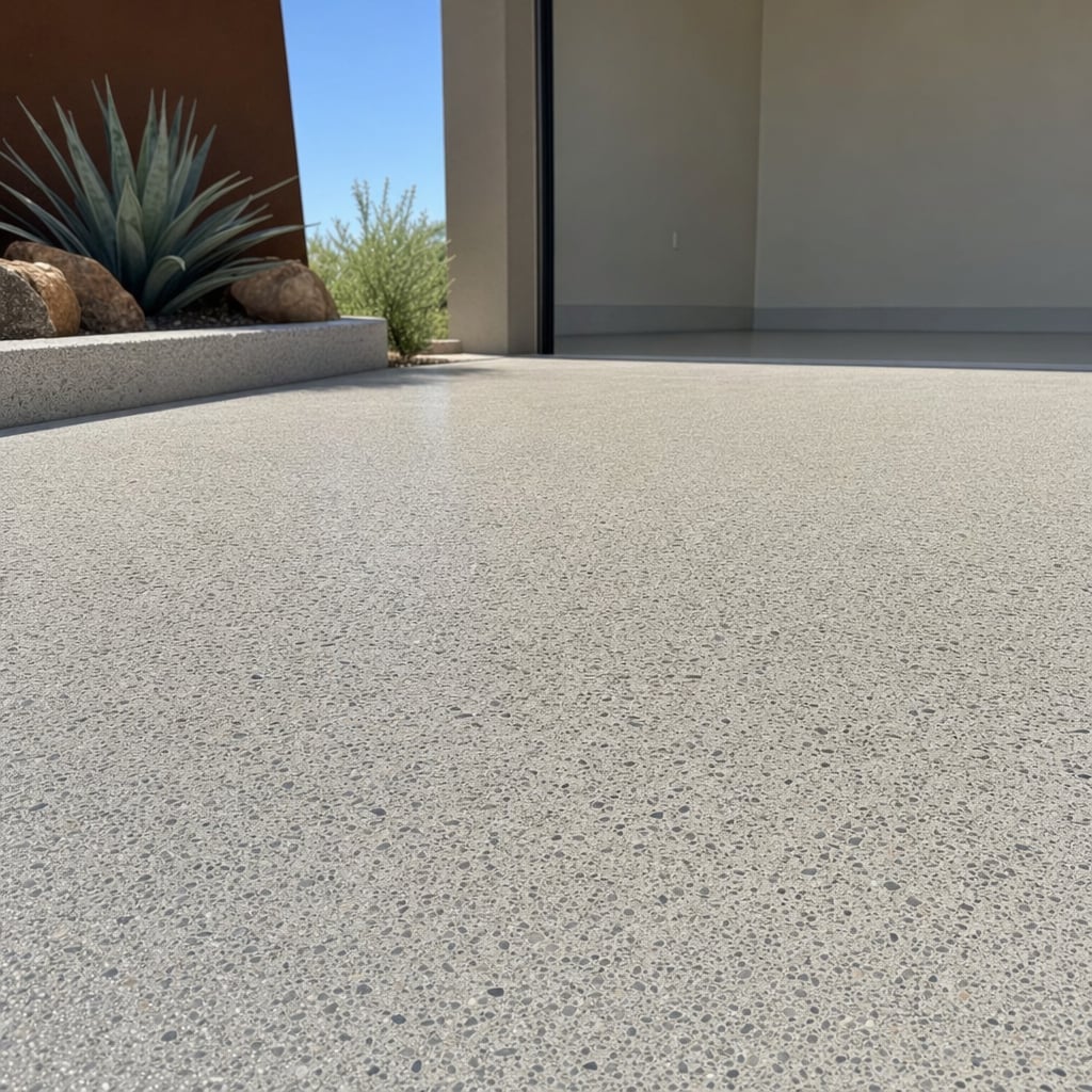 epoxy floor prep project in Sacramento