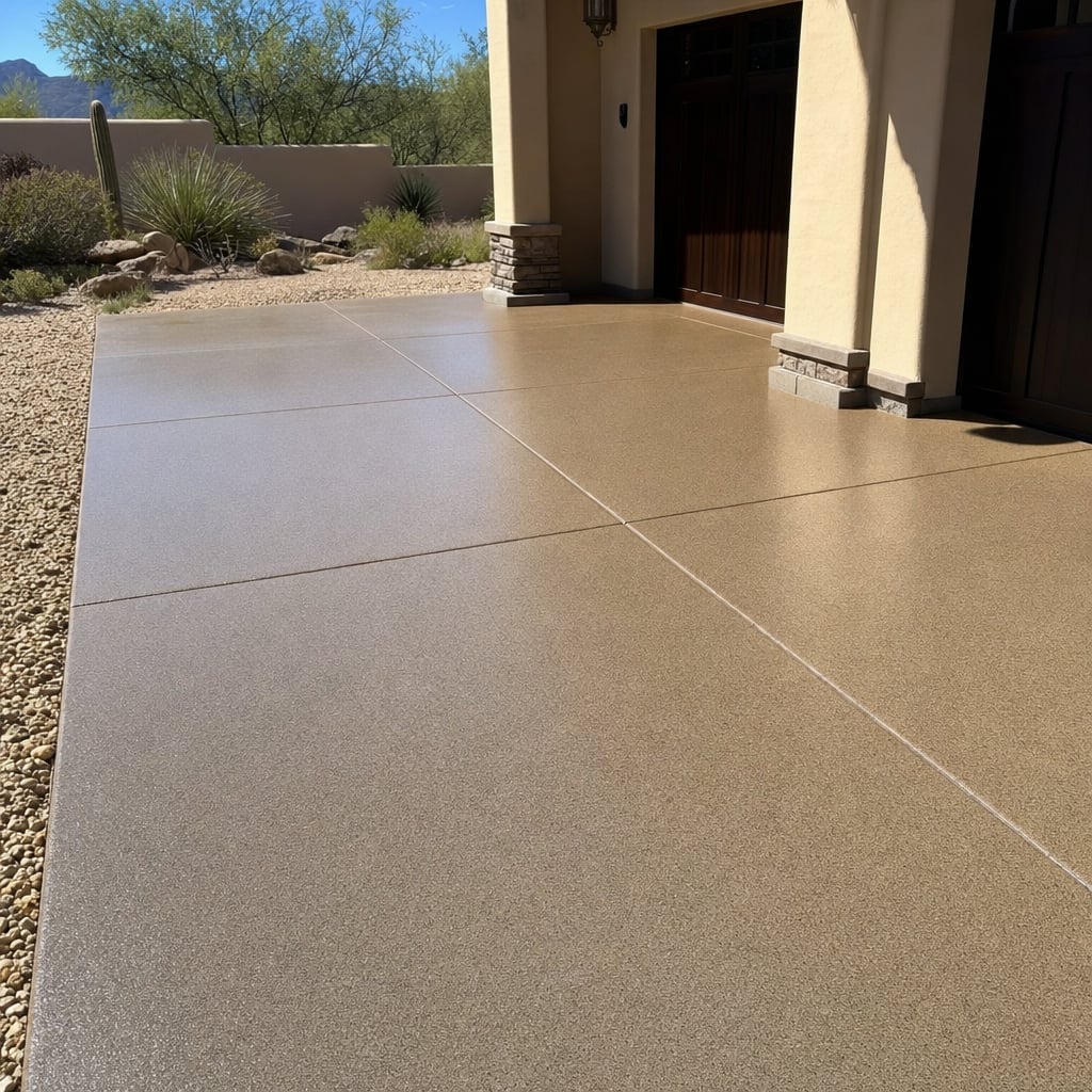 commercial epoxy flooring project in Sacramento