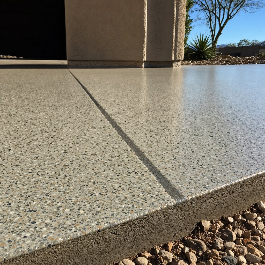 commercial epoxy flooring project in Sacramento