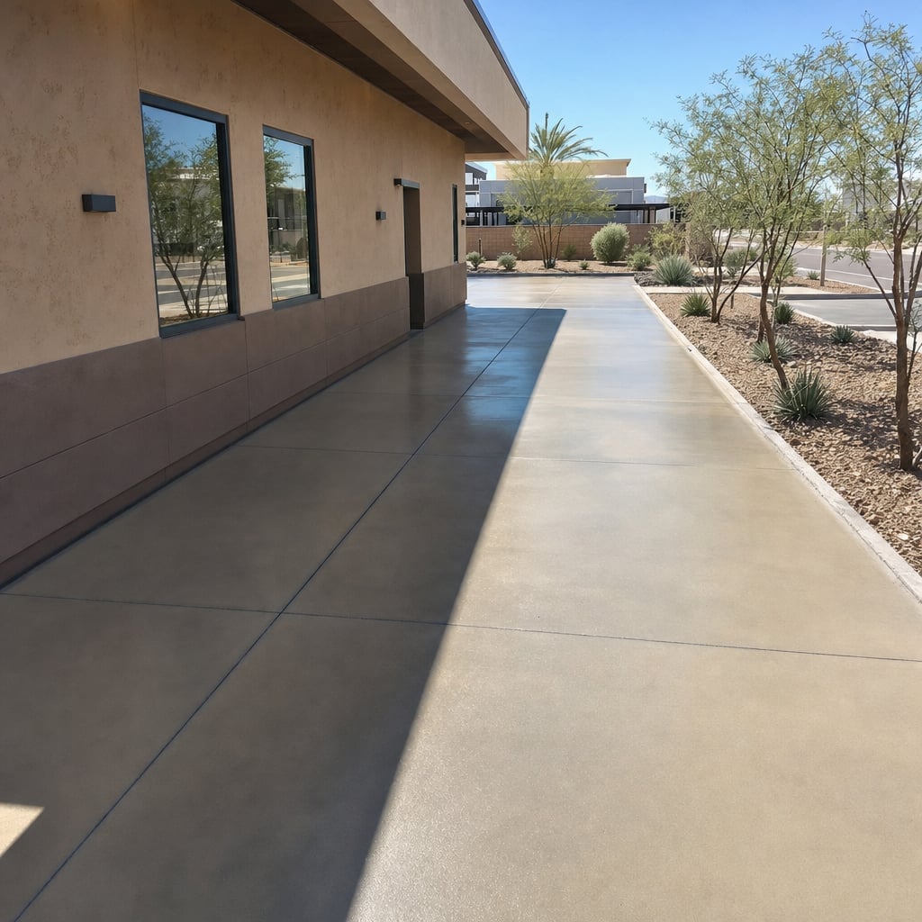 commercial kitchen epoxy flooring project in Sacramento