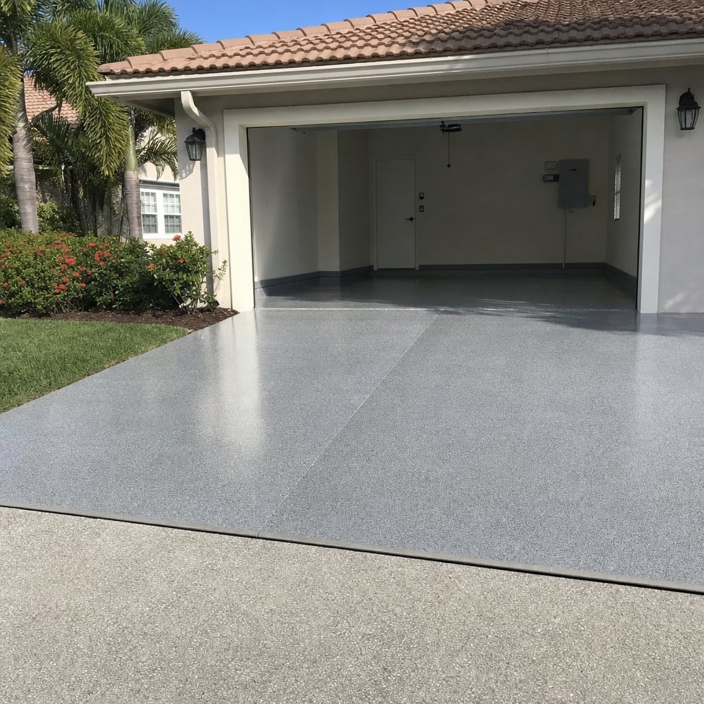 Epoxy Basement Floor Installation & Repair