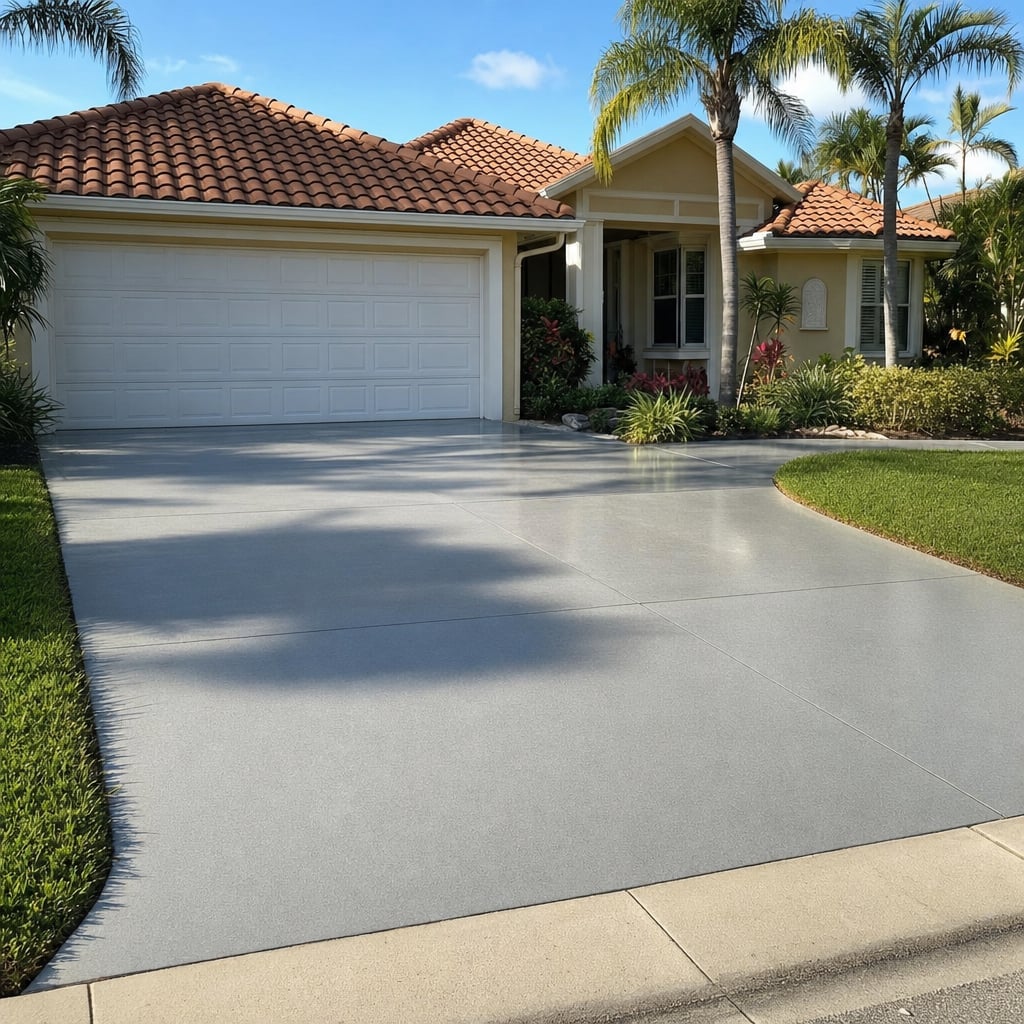 epoxy countertop project in Ocala