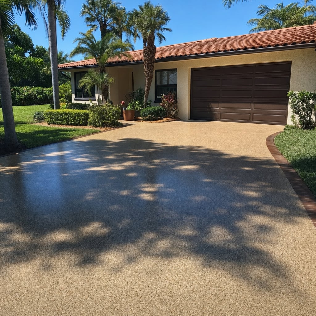 epoxy countertop project in Palm Coast