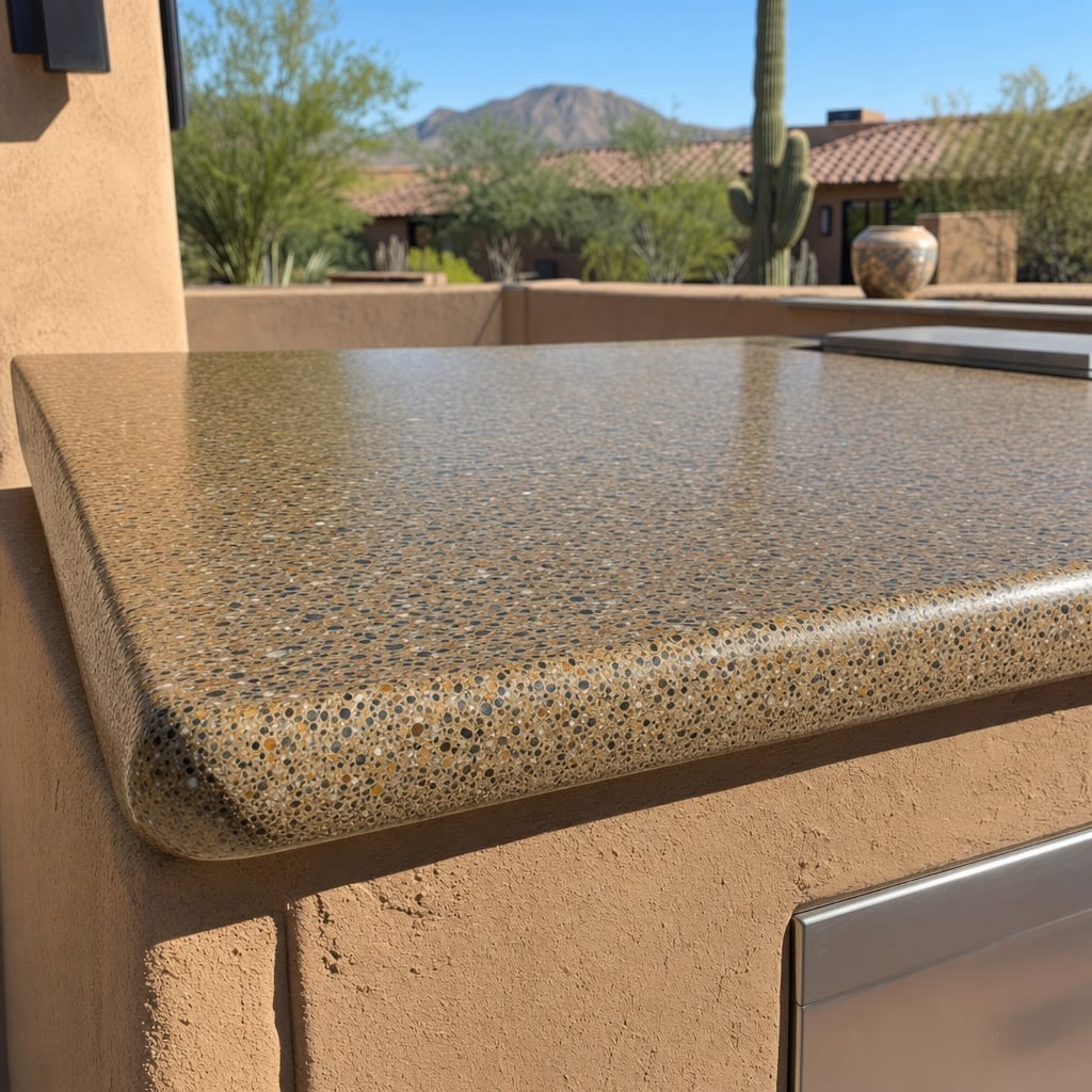 epoxy countertop project in Sacramento