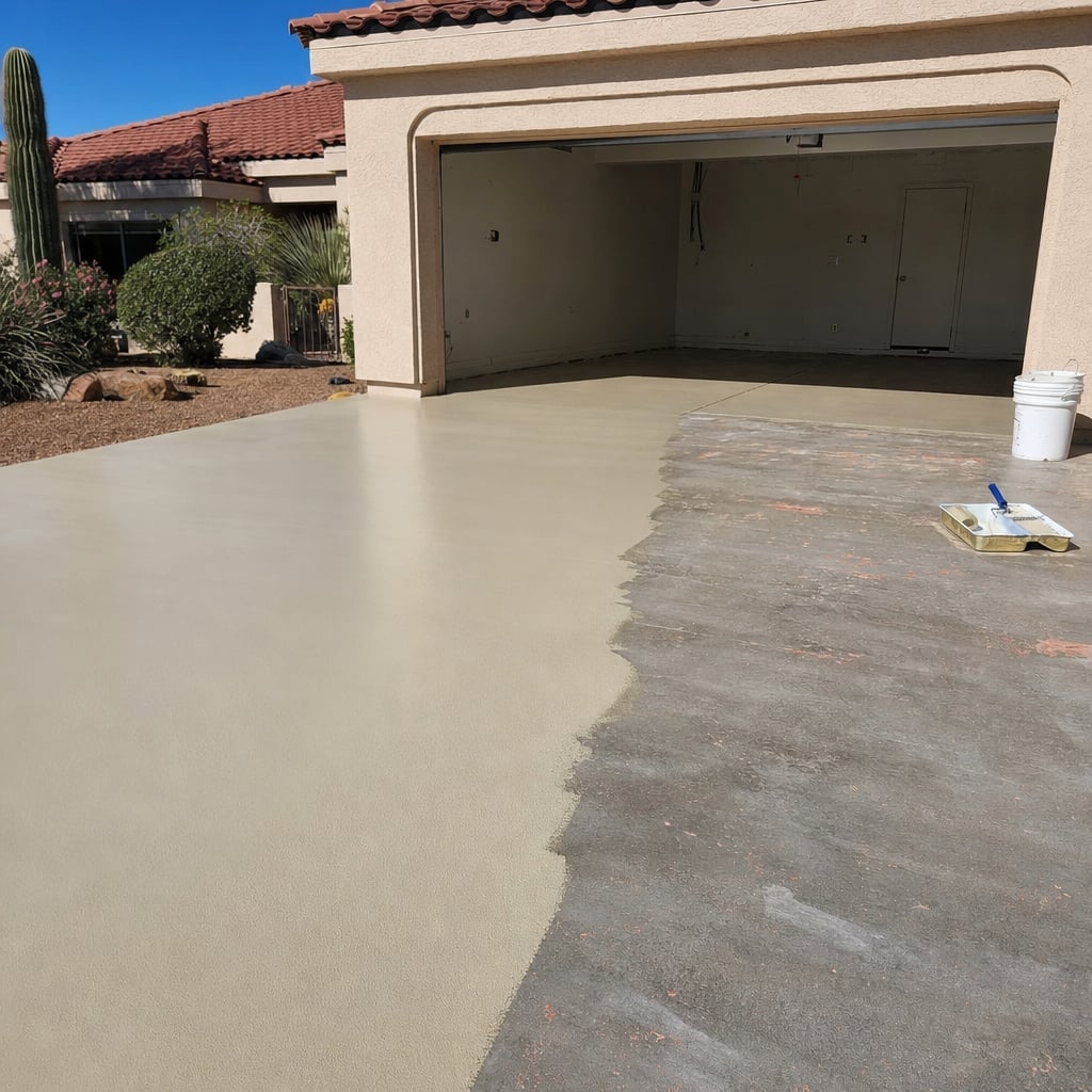 epoxy removal project in Sacramento