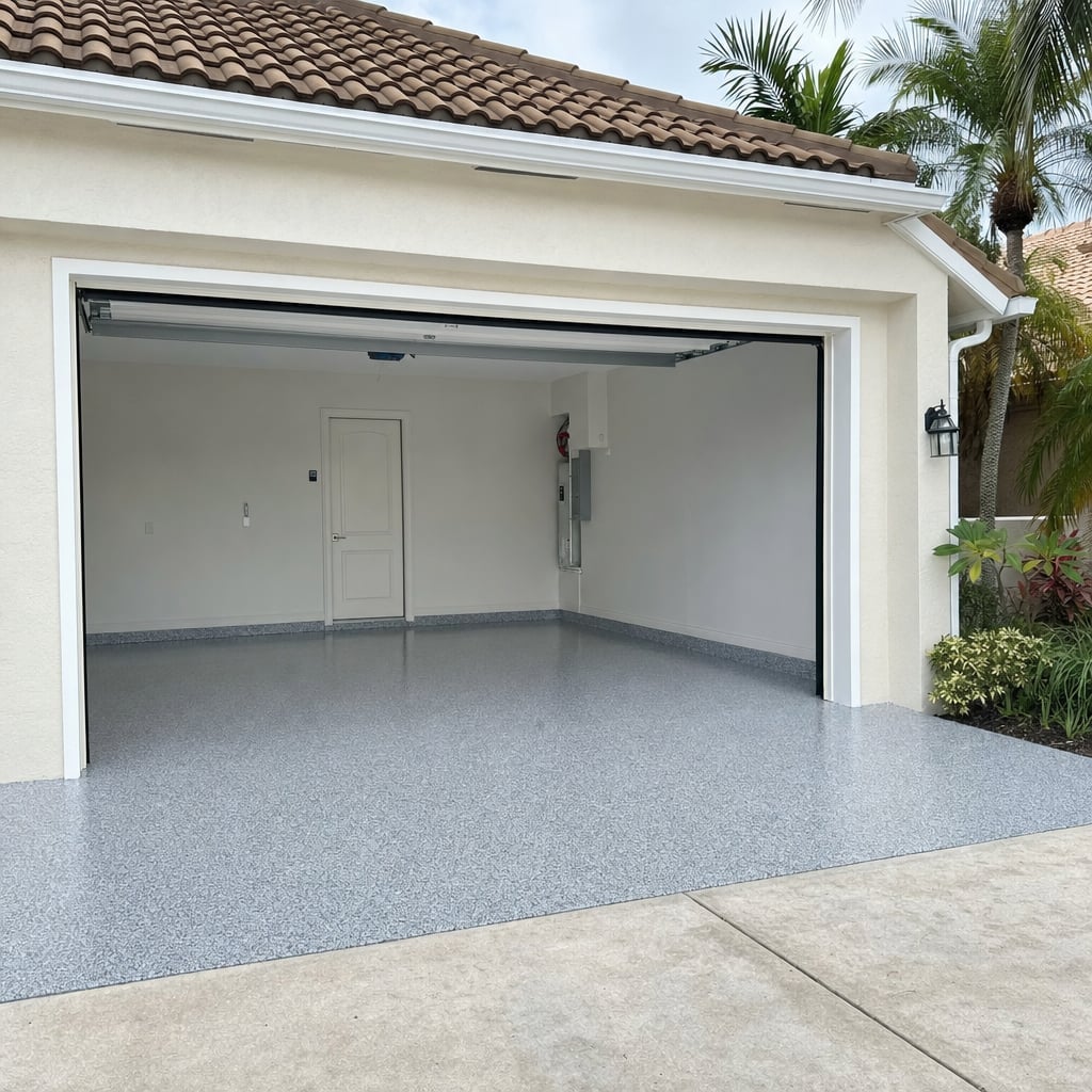 Epoxy Garage Floor Installation & Repair