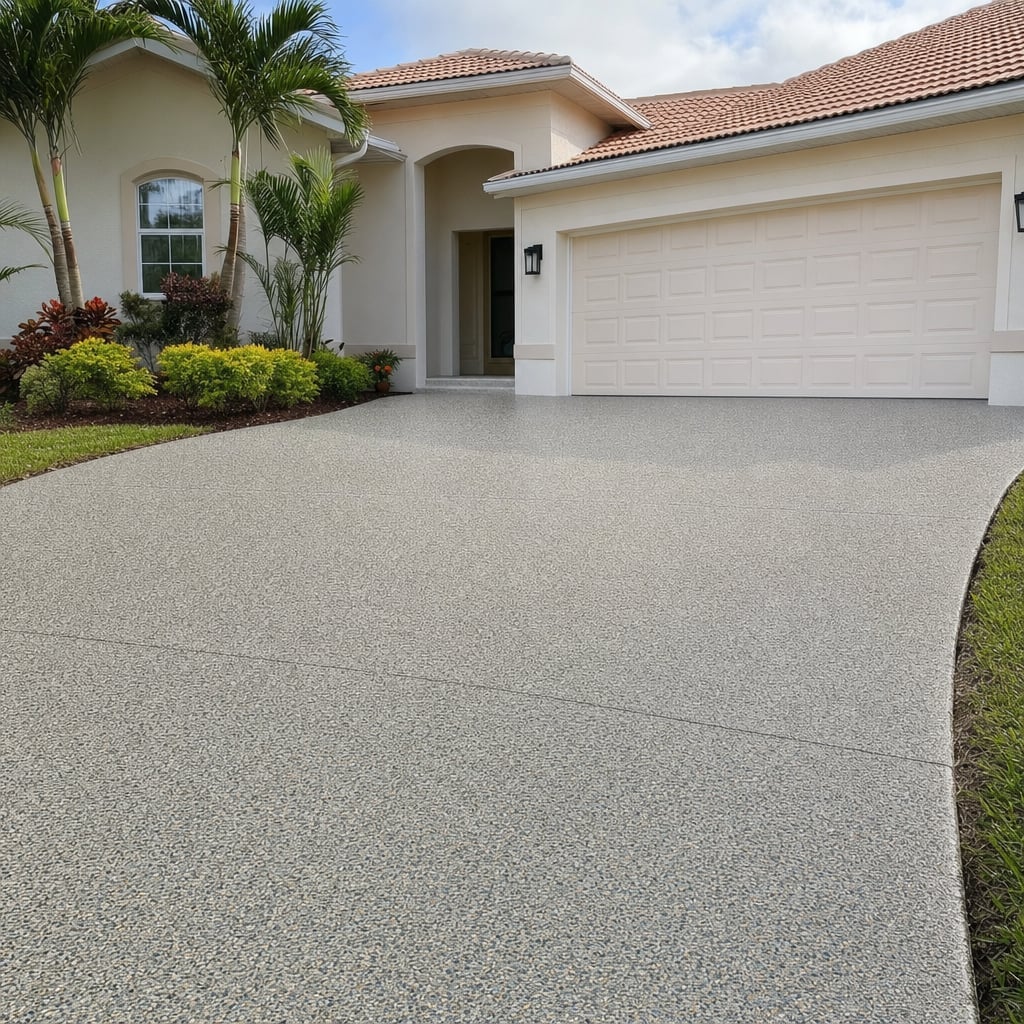 Flake Epoxy Flooring Installation & Repair