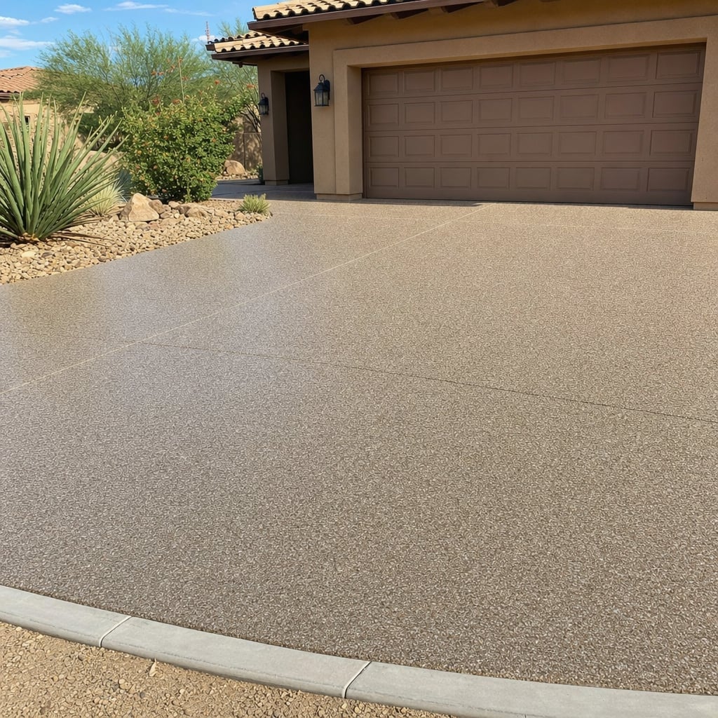 flake epoxy flooring project in Sacramento