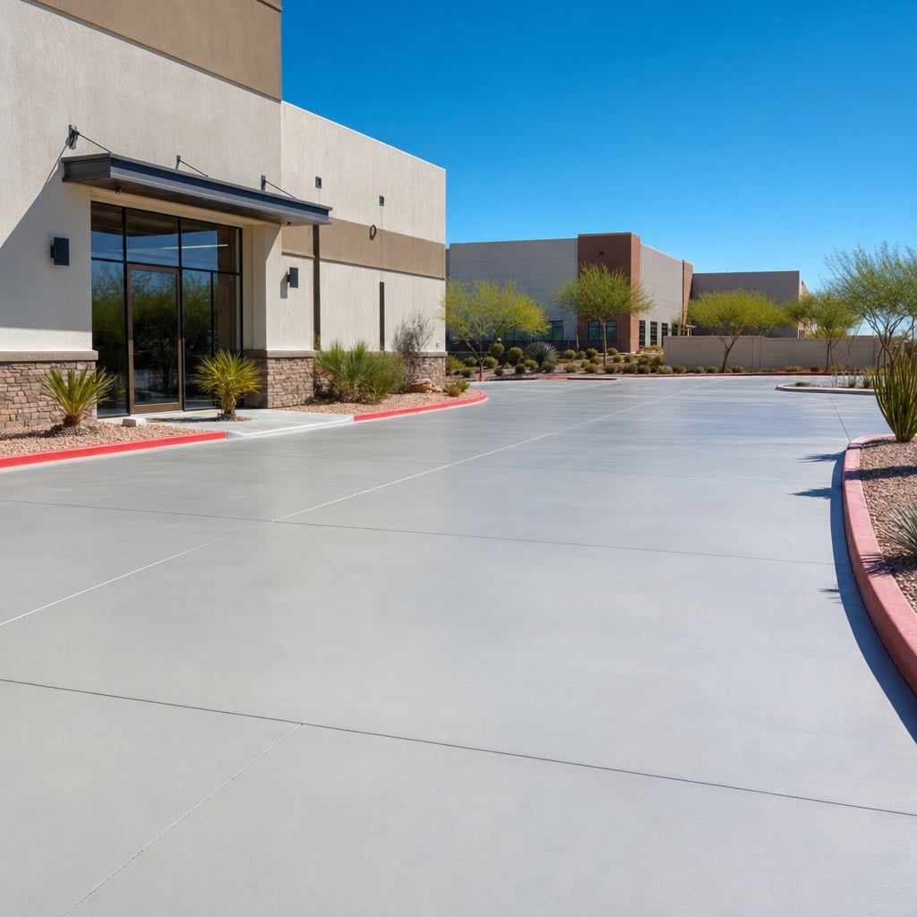 industrial epoxy flooring project in Sacramento