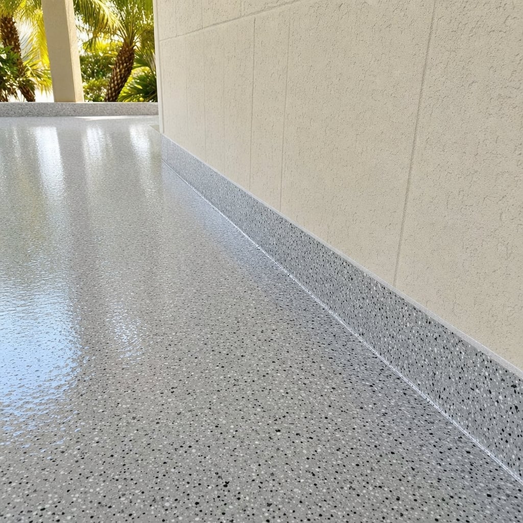 medical epoxy flooring project in Ocala