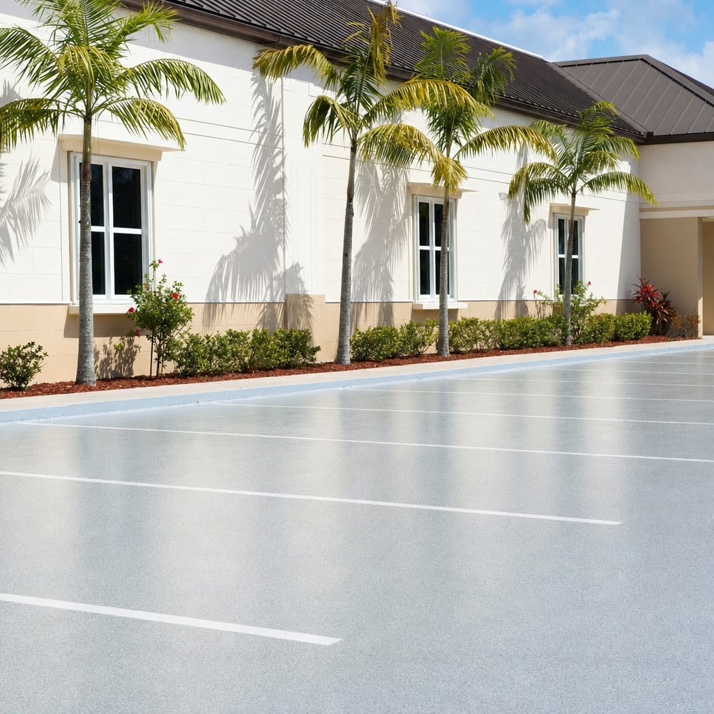 medical epoxy flooring project in Ocala