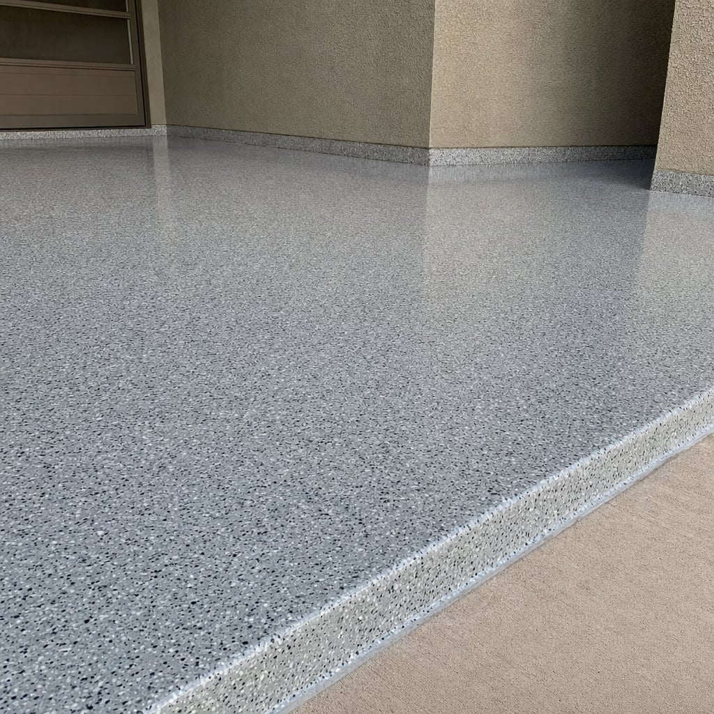 medical epoxy flooring project in Sacramento