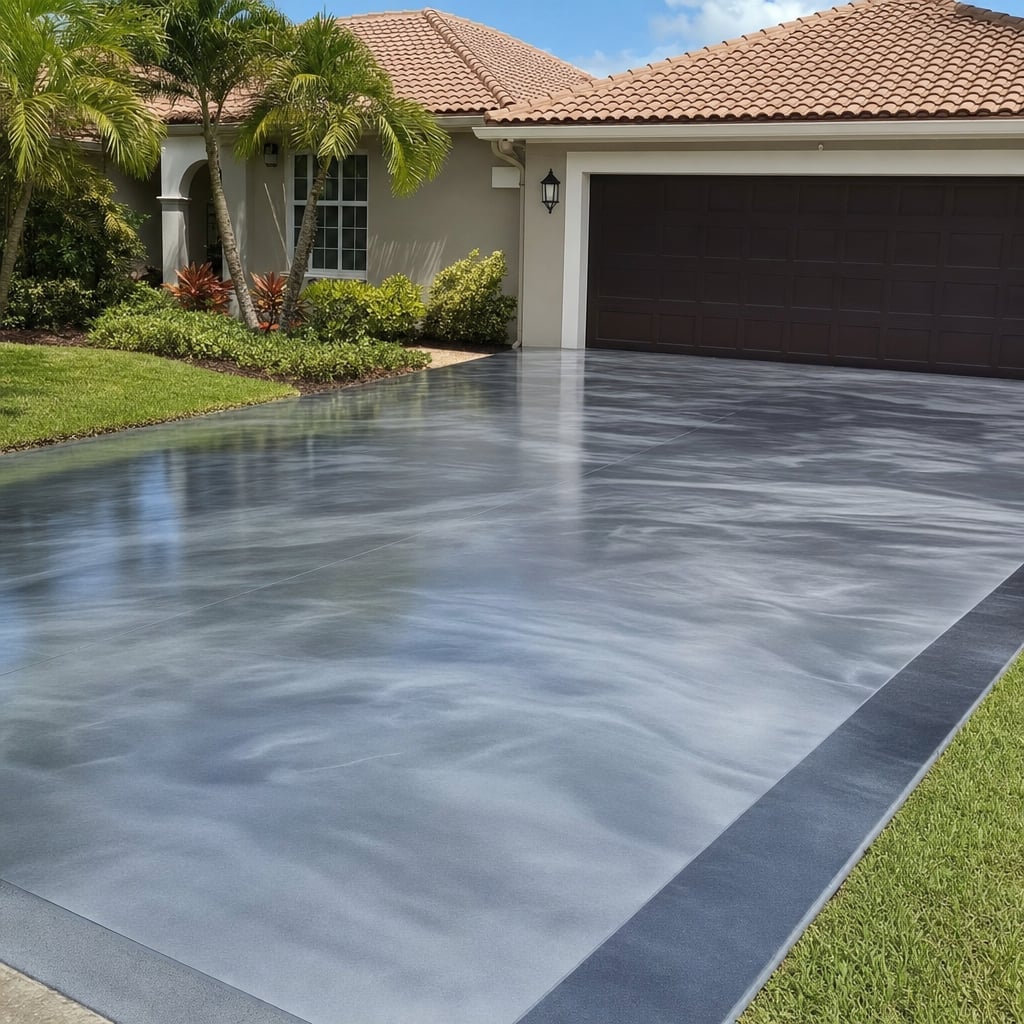 Metallic Epoxy Flooring Installation & Repair