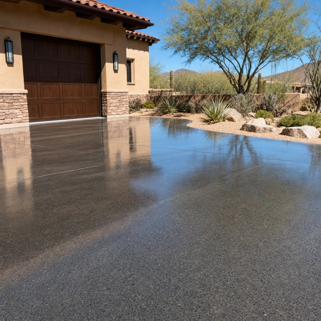 Metallic Epoxy Flooring Installation & Repair