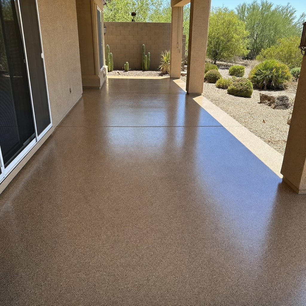 Patio and Porch Epoxy Floor Installation & Repair
