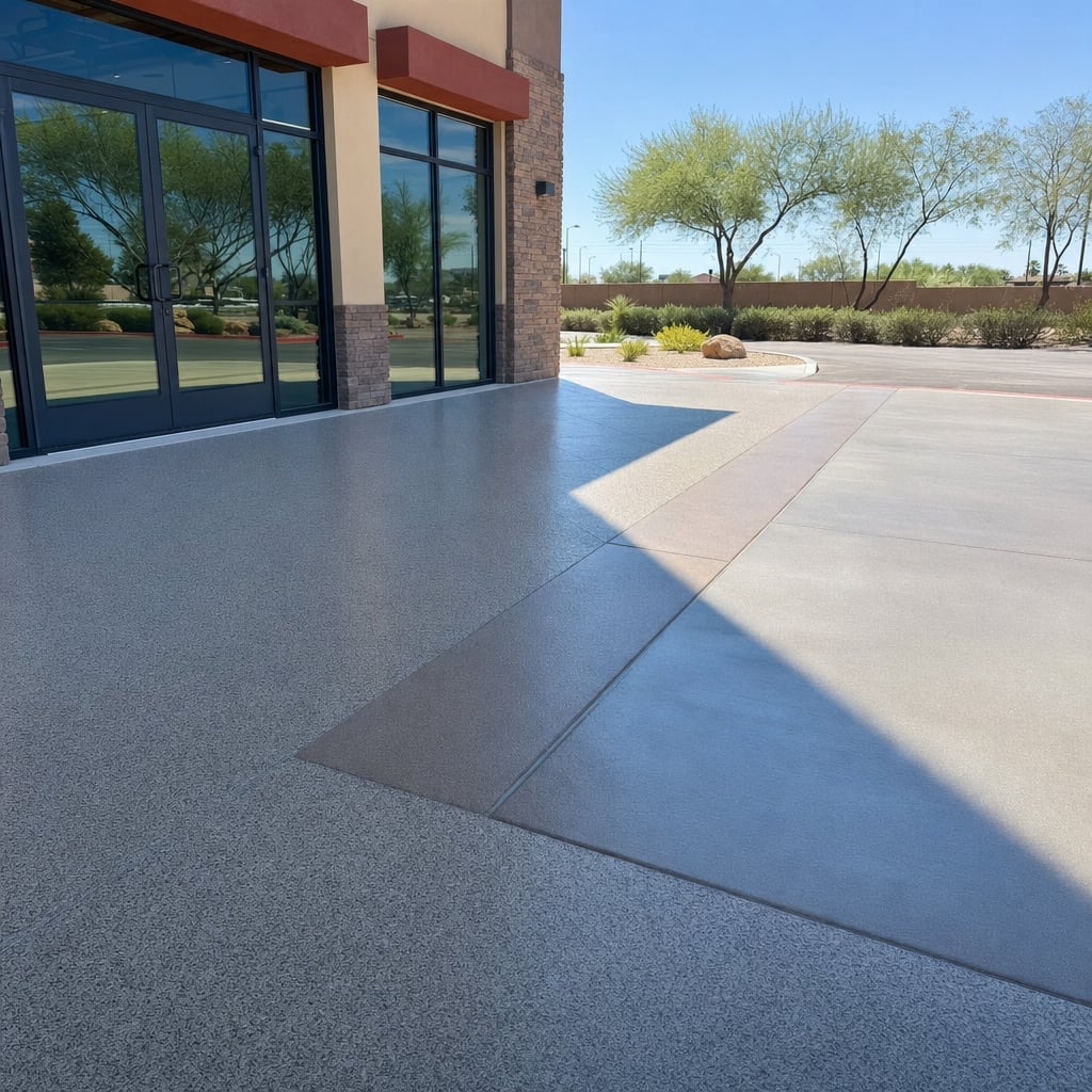 Retail Store Epoxy Flooring Installation & Repair
