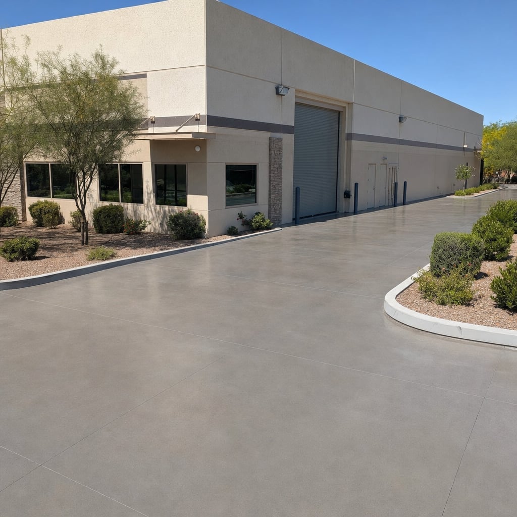 warehouse epoxy flooring project in Sacramento
