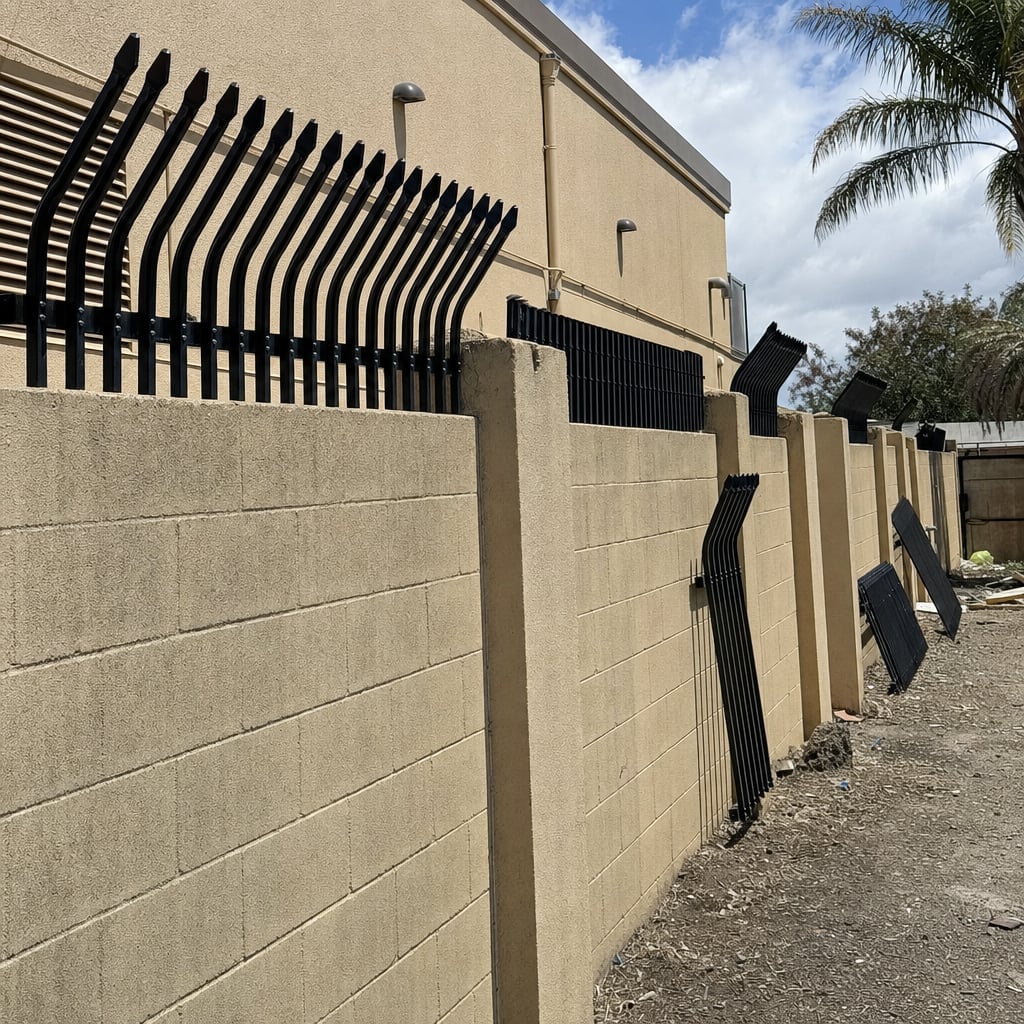 anti climb fence project in Mobile