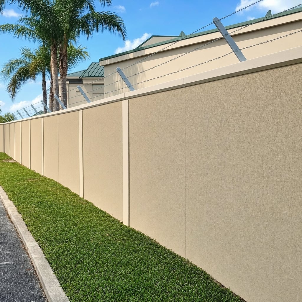 barbed wire fence project in Mobile