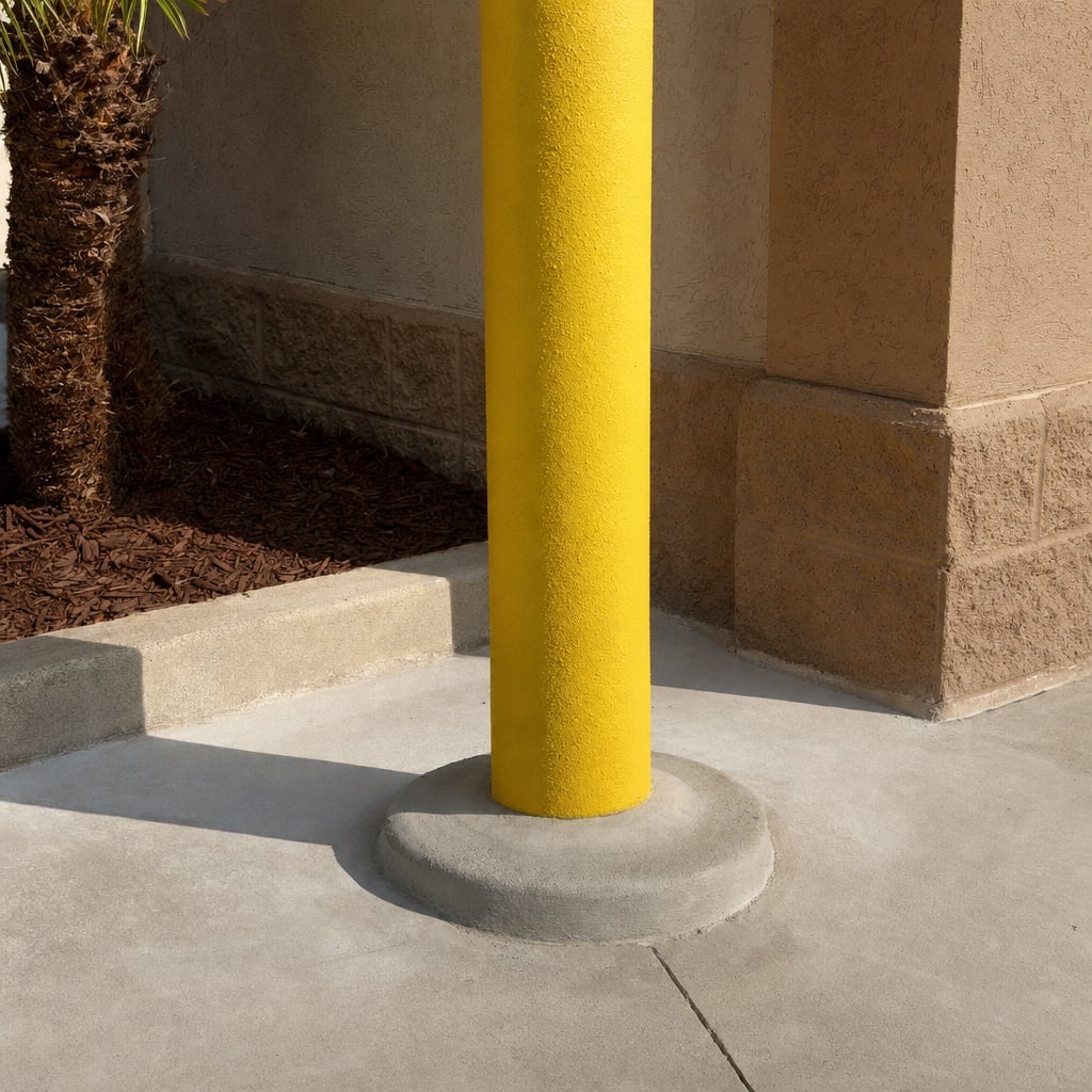 bollard posts project in Mobile