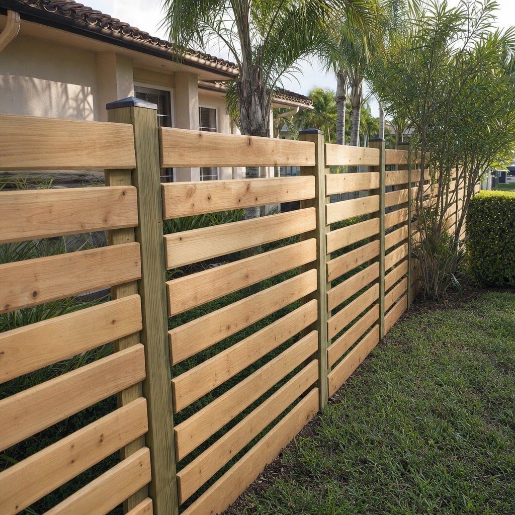 commercial chain link fence project in Mobile