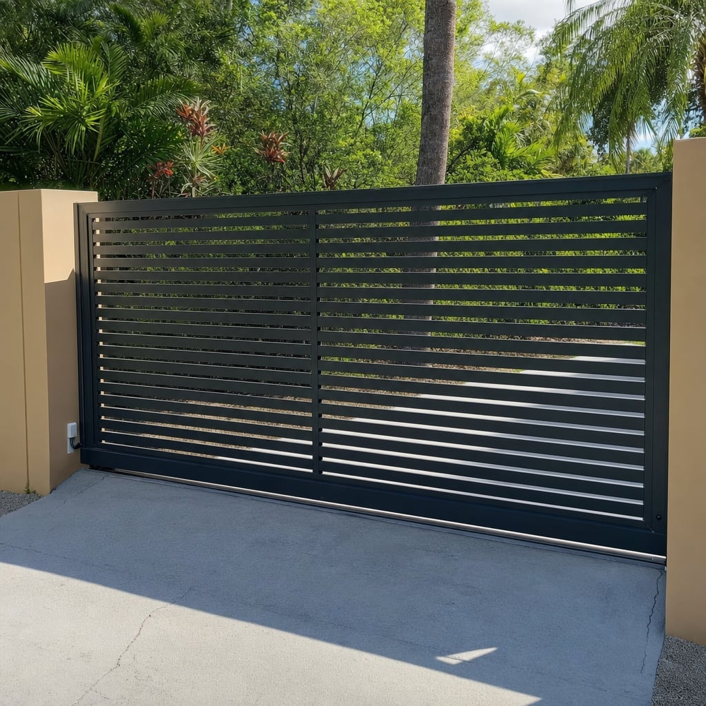 commercial gate project in Mobile