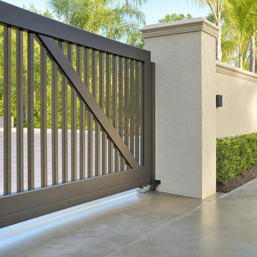 commercial gate project in Mobile