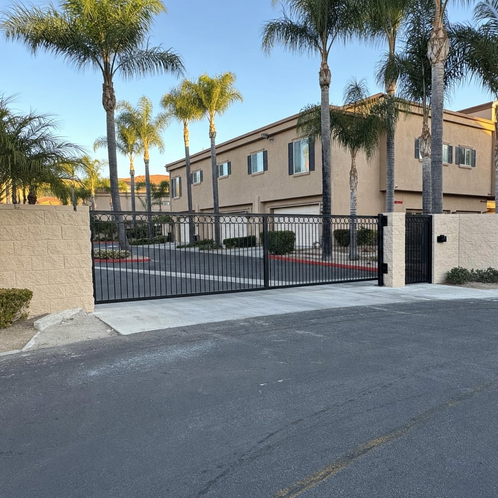 commercial gate project in Mobile