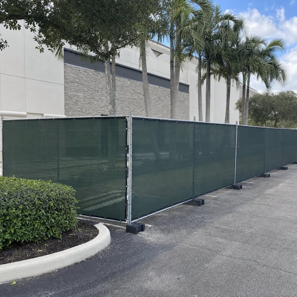 Construction Temporary Fence Installation & Repair