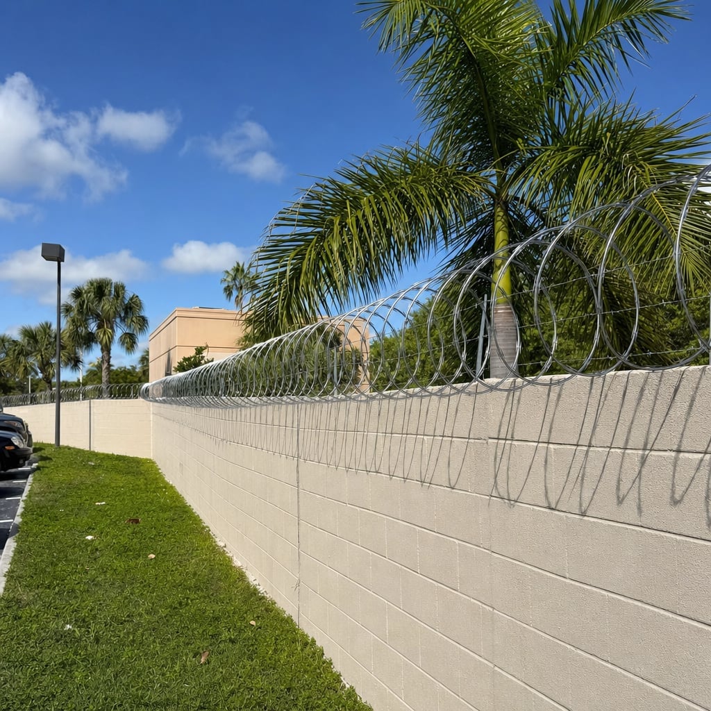 Razor Wire Installation & Repair