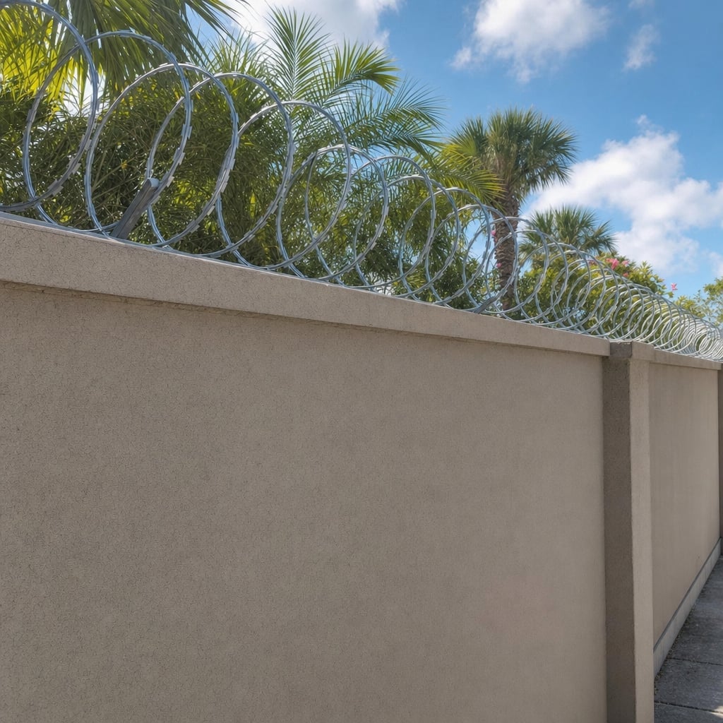 razor wire project in Mobile