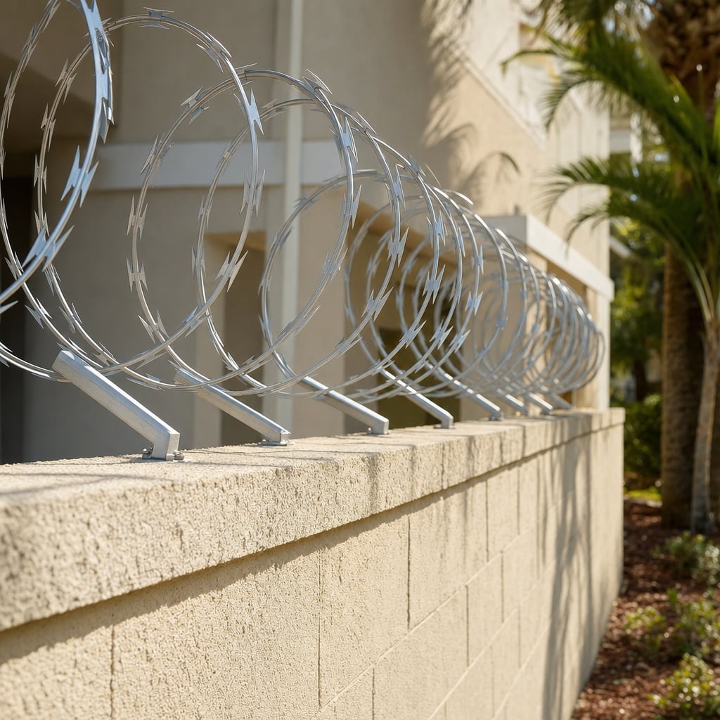 razor wire project in Mobile