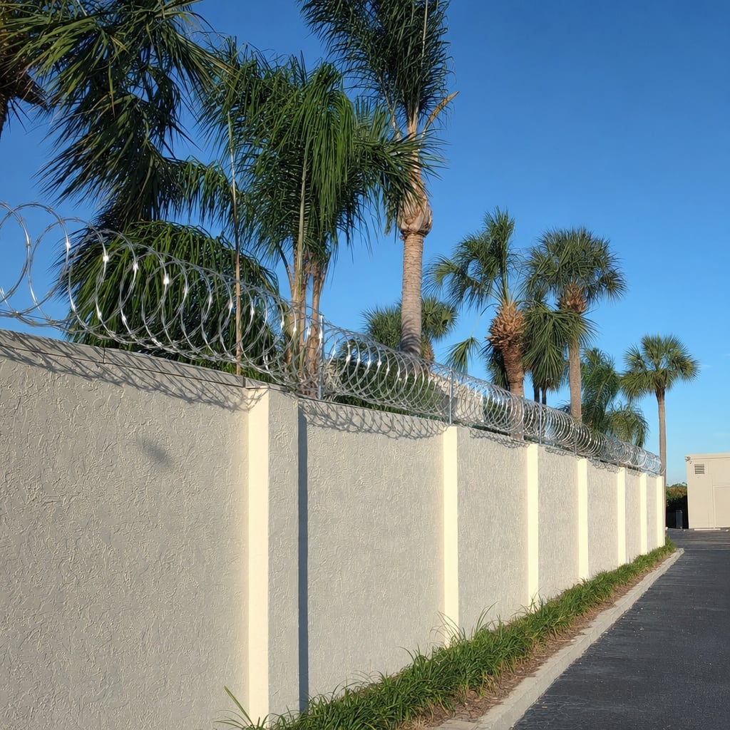 razor wire project in Mobile