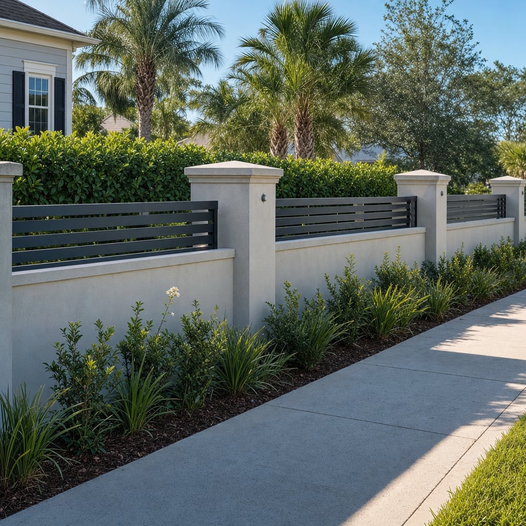 Fence work in Semmes, AL