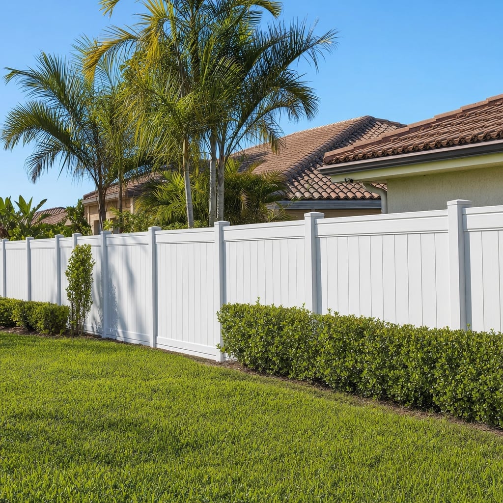 Vinyl Fence Installation & Repair