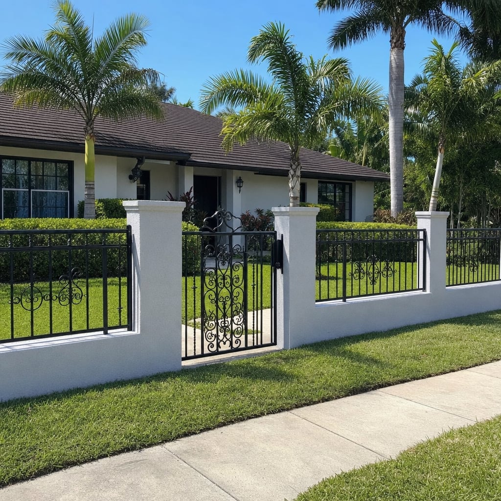 Wrought Iron Fence Installation & Repair