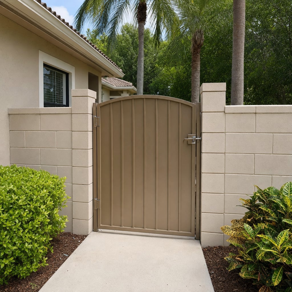 gate welding repair project in Miami