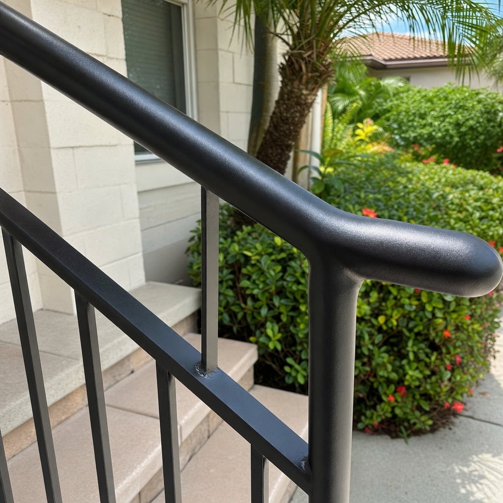 handrail welding repair project in Orlando