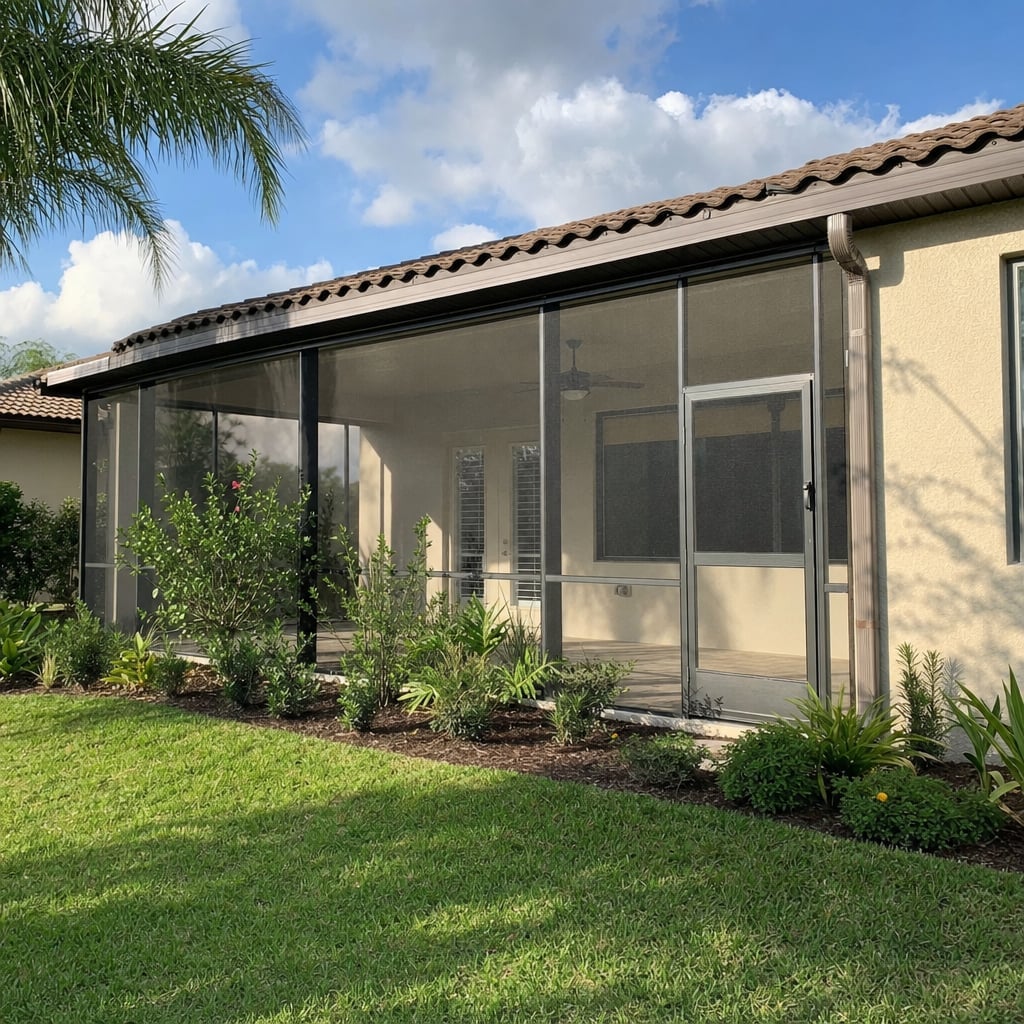 Screening projects by Palm Coast Screens in Palm Coast, FL