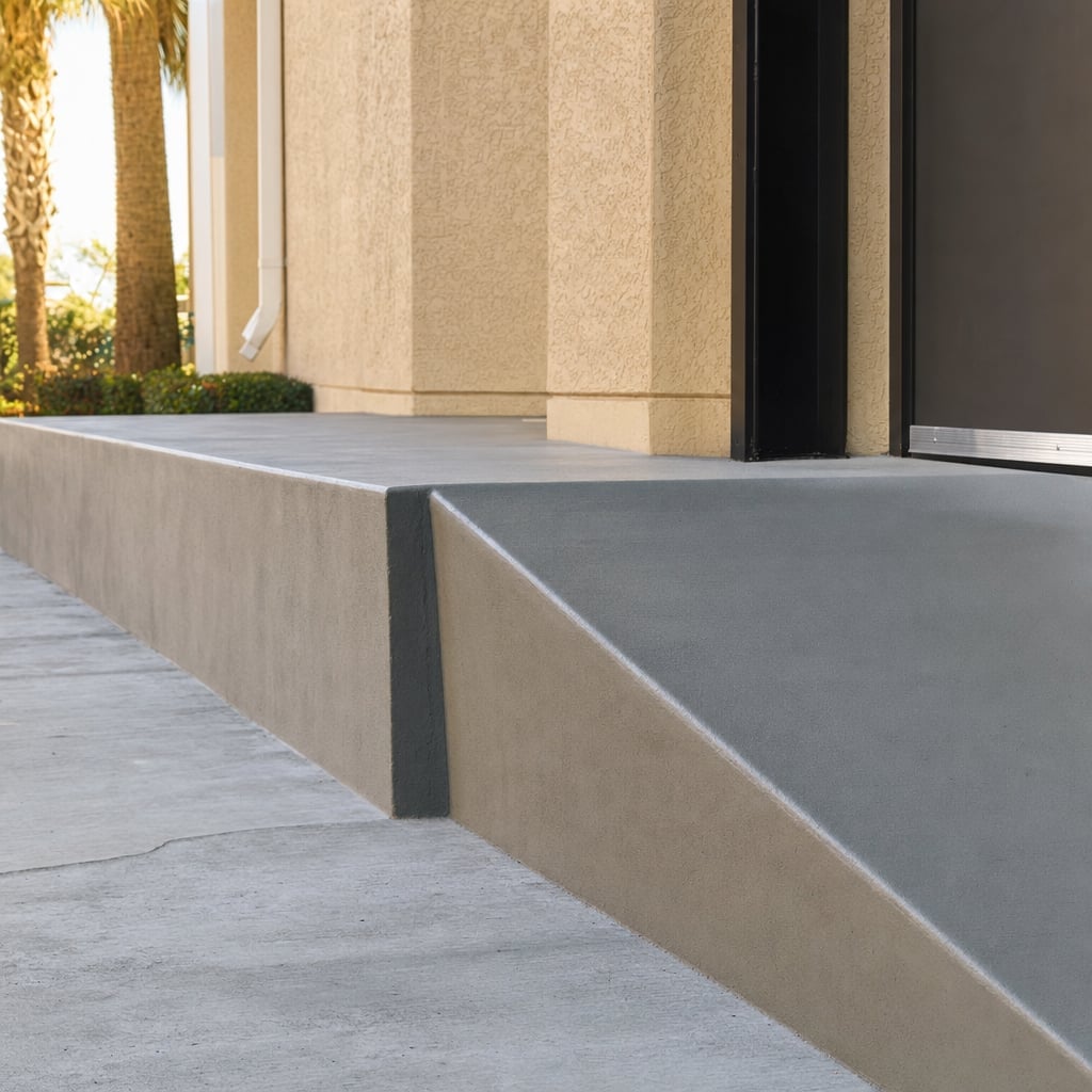 dock ramp welding project in Miami
