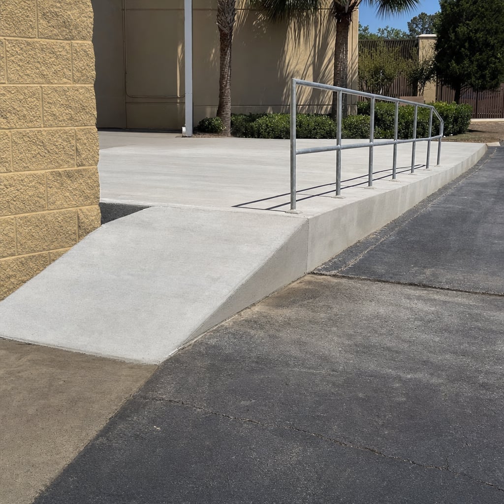 dock ramp welding project in Orlando